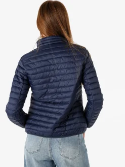 Norway Giubbino donna modello 100 grammi con zip - blu scuro
