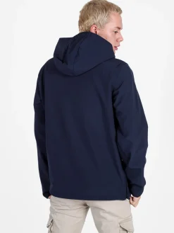 Norway Giubbotto da uomo a mezza zip con cappuccio