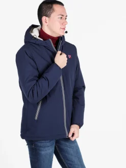 Norway Giubbotto da uomo con cappuccio e interno caldo