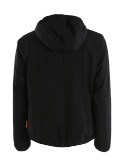 Norway Giubbotto impermeabile da uomo con cappuccio e zip - nero