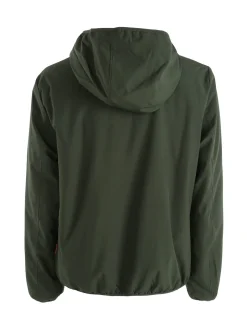Norway Giubbotto impermeabile da uomo con cappuccio e zip - militare