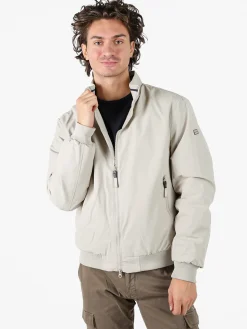 Norway Giubbotto uomo con zip e interno in pile - beige