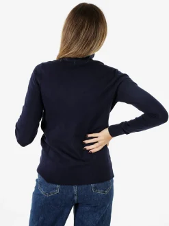 Norway Maglia dolcevita donna in tinta unita - sabbia