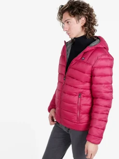 Norway Piumino da uomo con cappuccio e zip