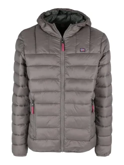Norway Piumino da uomo con cappuccio e zip