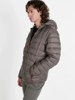 Norway Piumino da uomo con cappuccio e zip