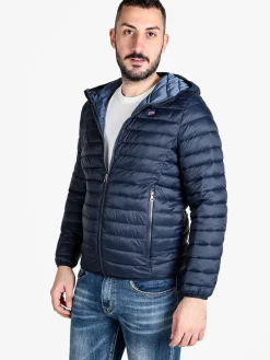 Norway Piumino da uomo 100 g con cappuccio e zip