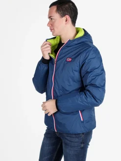 Norway Piumino da uomo reversibile con cappuccio