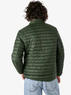 Norway Piumino leggero da uomo con zip - militare