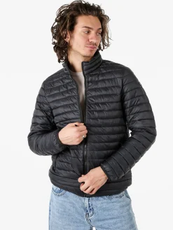 Norway Piumino leggero da uomo con zip - nero