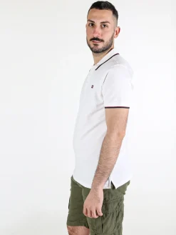 Norway Polo da uomo a maniche corte in cotone