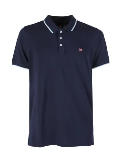 Norway Polo da uomo a maniche corte in cotone