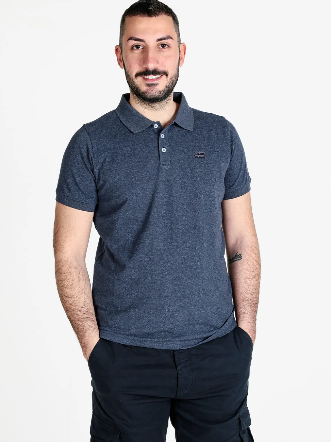 Norway Polo da uomo a maniche corte