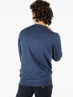 Norway Pullover girocollo da uomo in maglia - jeans