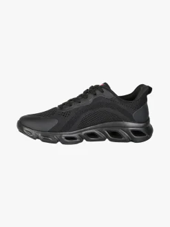 Norway Sneakers da uomo sportive in tessuto - nero