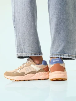 Norway Sneakers stringate da donna - beige