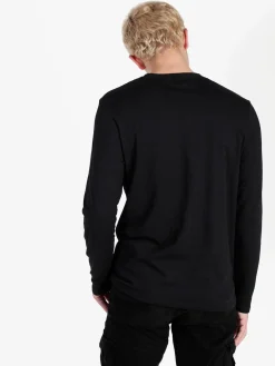 Norway T-shirt da uomo a maniche lunghe in cotone