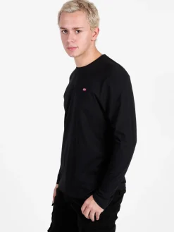 Norway T-shirt da uomo a maniche lunghe in cotone