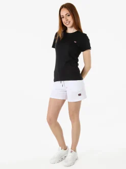 Norway T-shirt donna in cotone con logo - nero