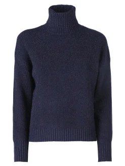 Nova Maglione dolcevita da donna - blu scuro