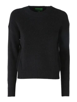 Nova Maglione girocollo da donna lurex - nero