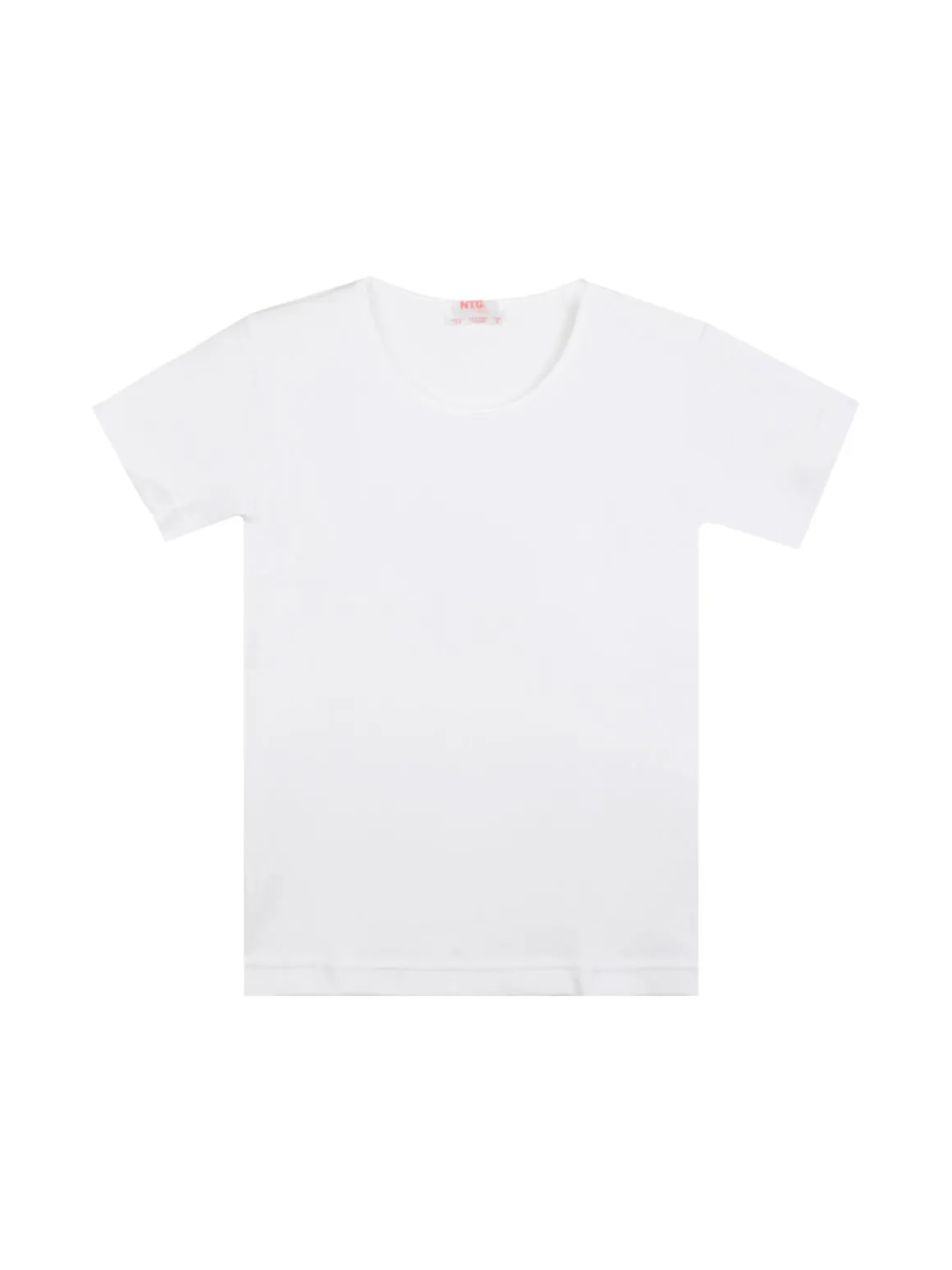 Ntg T-shirt intima da bambina in cotone interlock