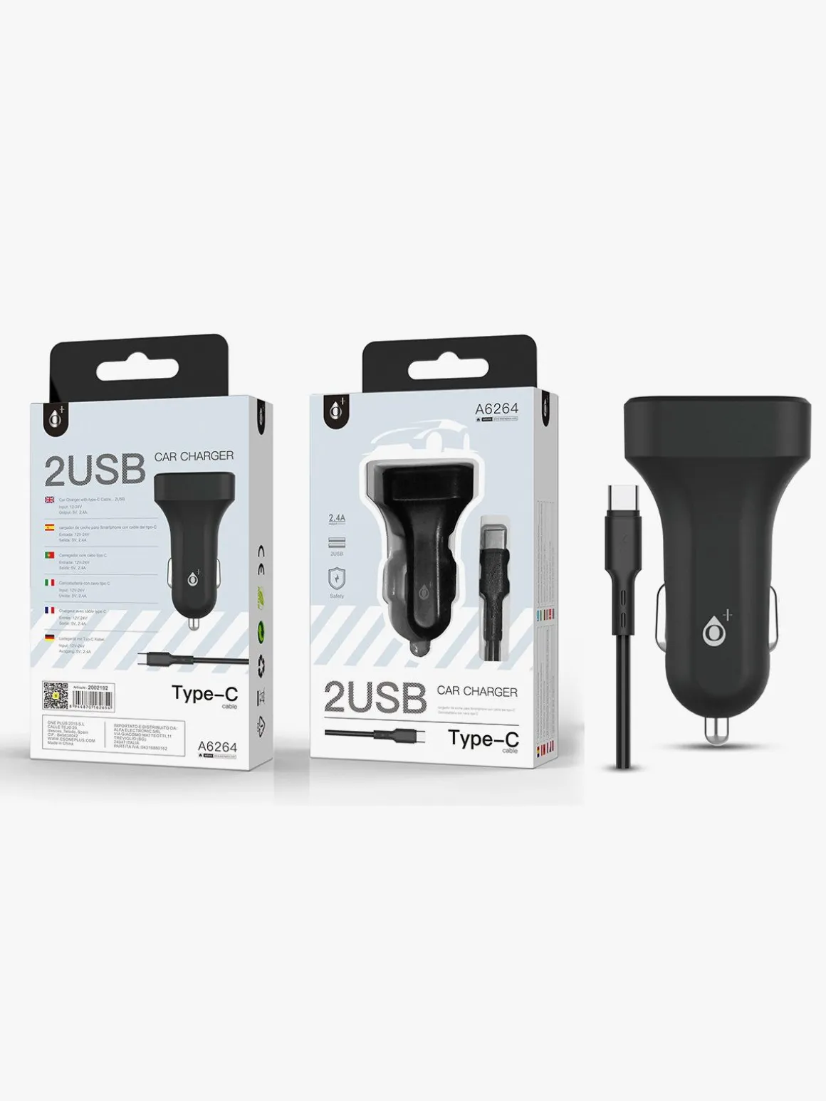 Oneplus Caricabatterie auto con cavo tipo C