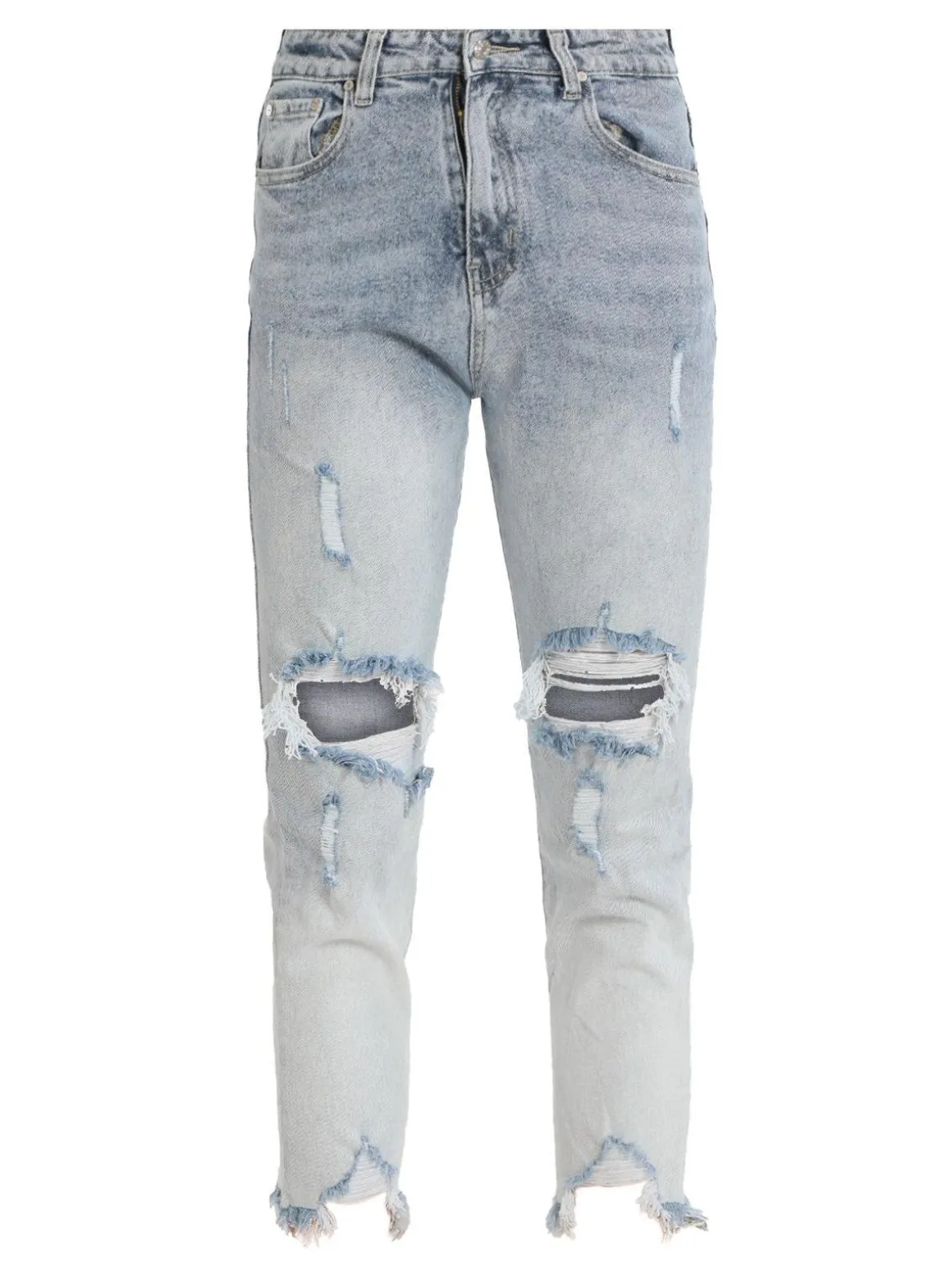 Only Jeans donna mom con strappi