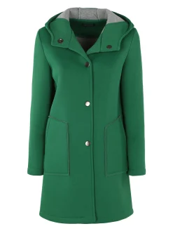 Only One Cappotto donna in panno con cappuccio