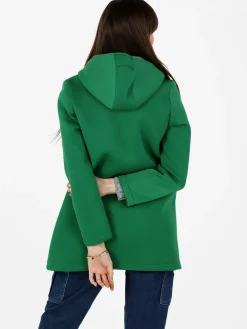 Only One Cappotto donna in panno con cappuccio