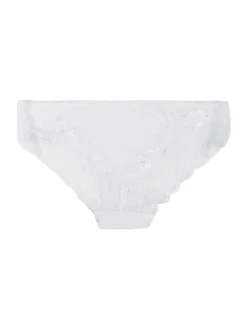 Orbro Slip donna in cotone con pizzo