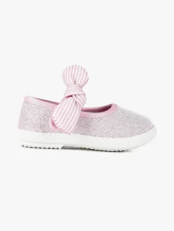 Original Marines Ballerina da bambina in lurex con fiocco