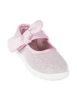 Original Marines Ballerina da bambina in lurex con fiocco