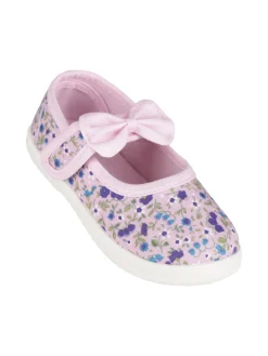 Original Marines Ballerine da bambina a fiori con strappo