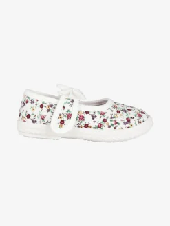 Original Marines Ballerine da bambina a fiori con strappo