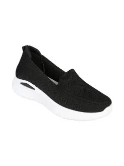 Original Marines Mocassini donna sportivi in tessuto con zeppa