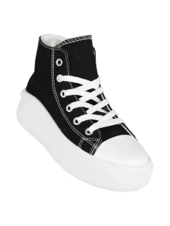 Original Marines Sneakers alte da ragazza con platform