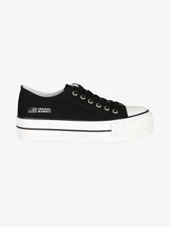 Original Marines Sneakers donna in tela con platform