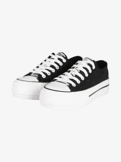 Original Marines Sneakers donna con platform e glitter