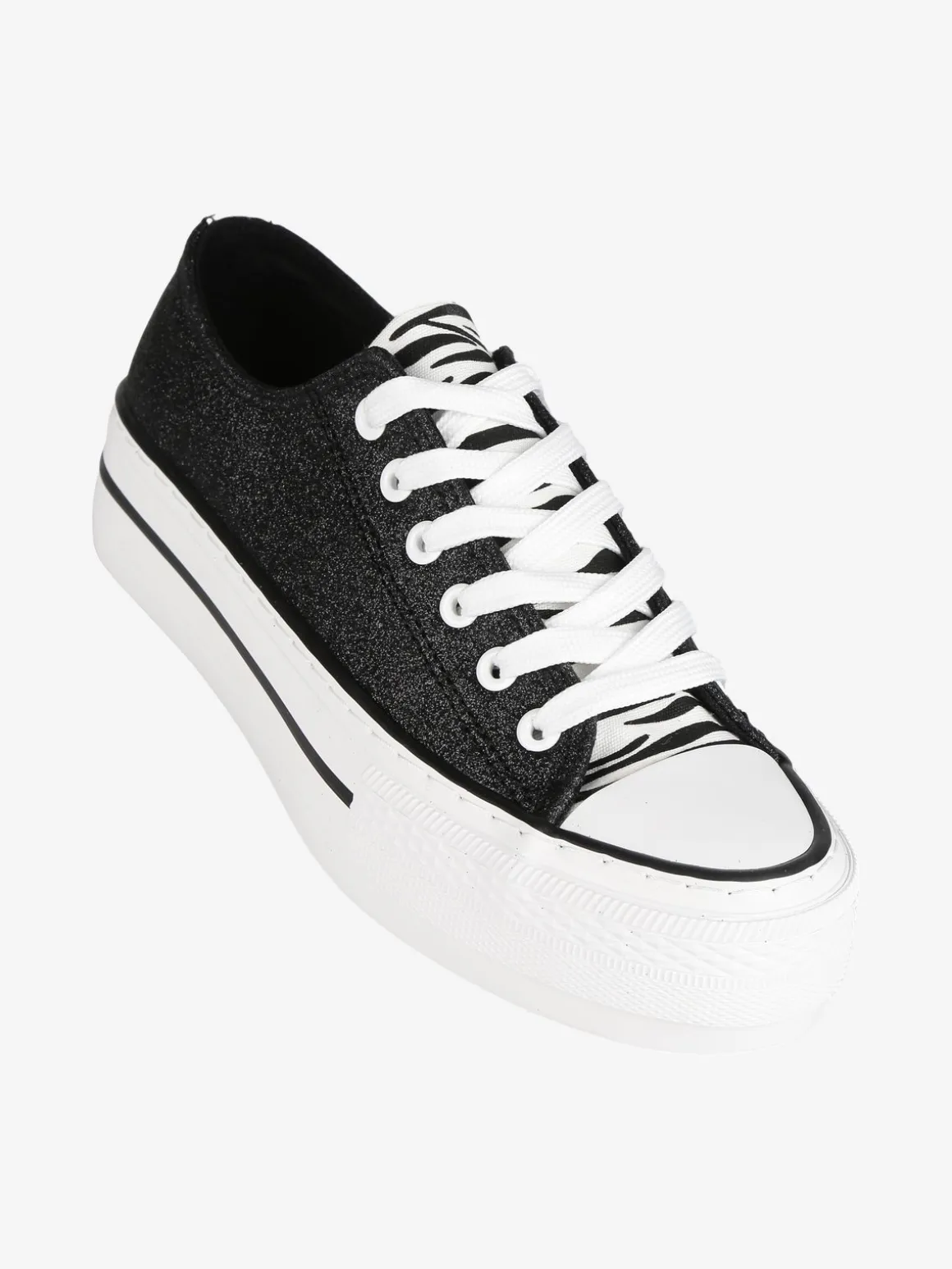 Original Marines Sneakers donna con platform e glitter