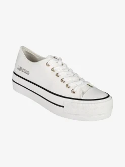 Original Marines Sneakers donna in tela con platform