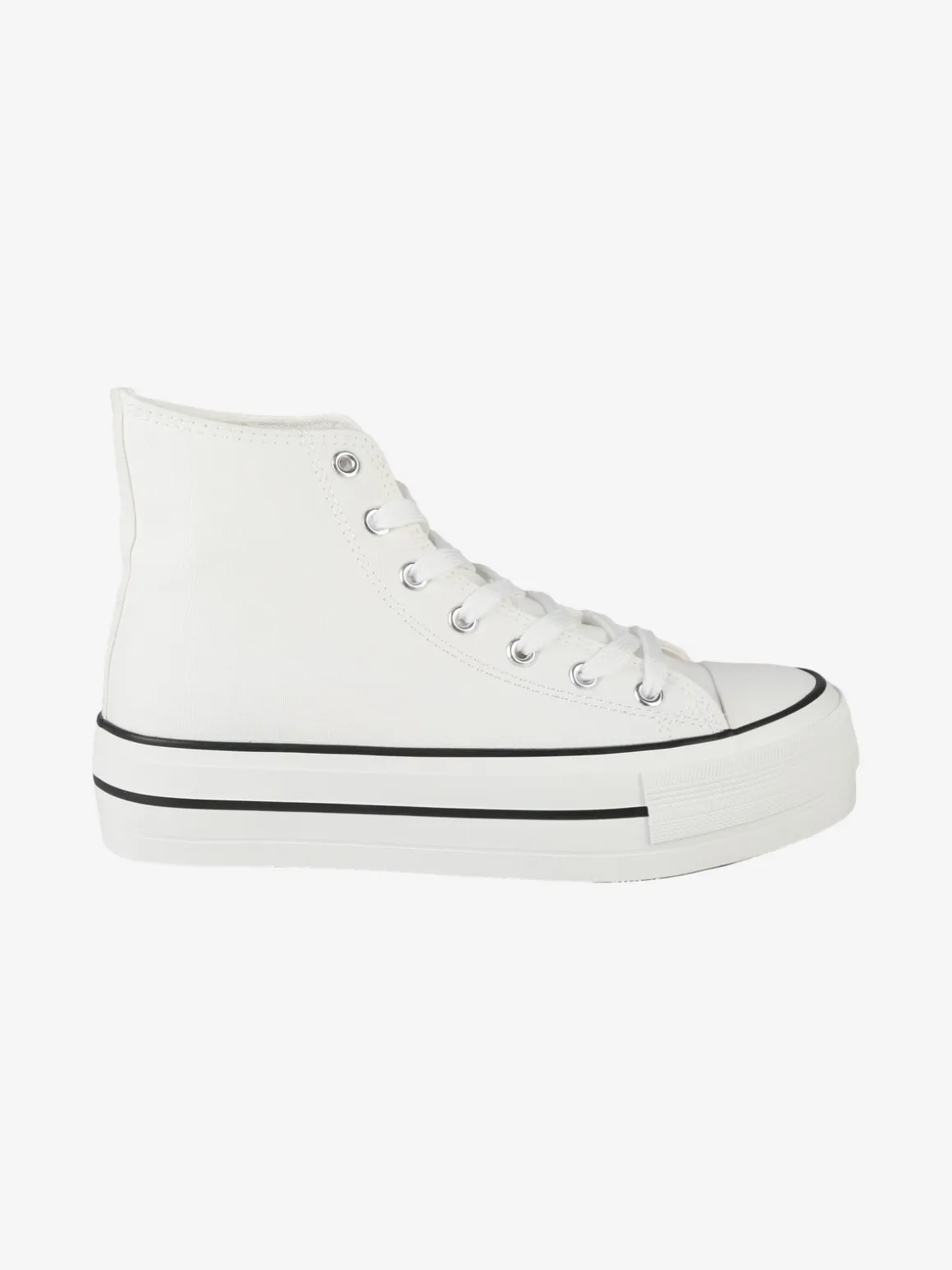 Original Marines Sneakers donna alte in tela con platform