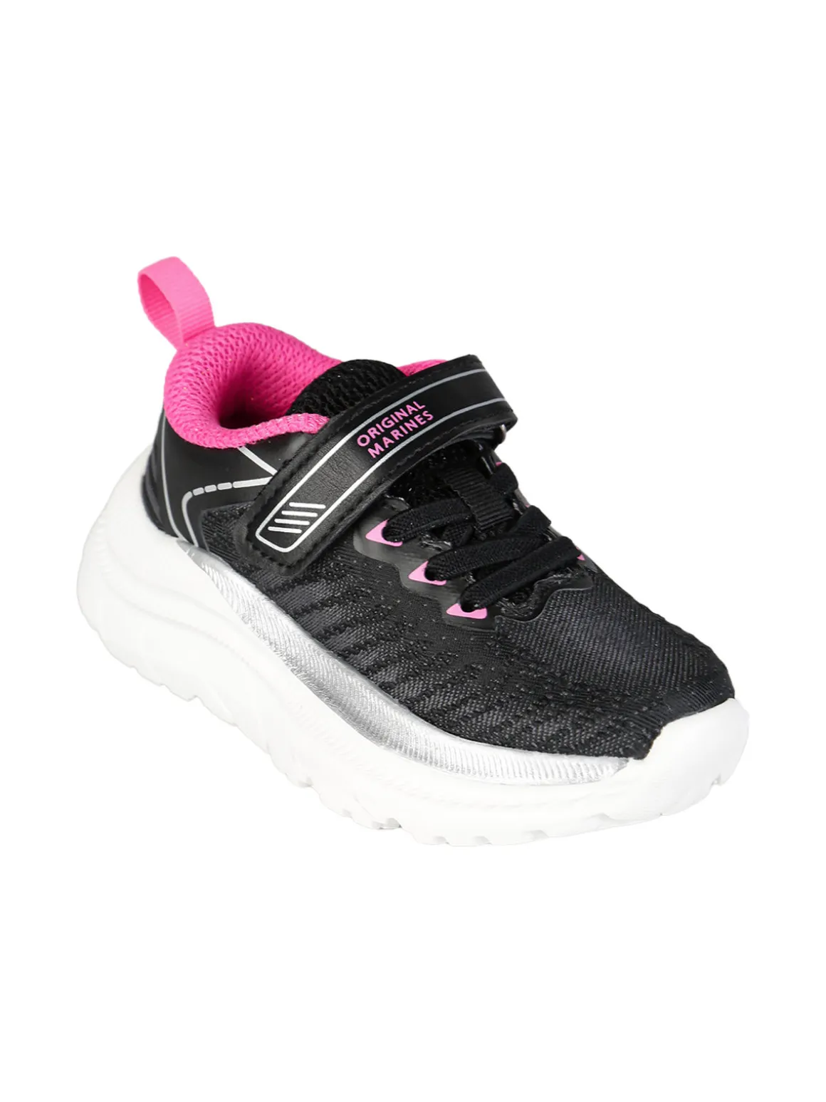 Original Marines Sneakers sportive da bambina con strappo e suola alta