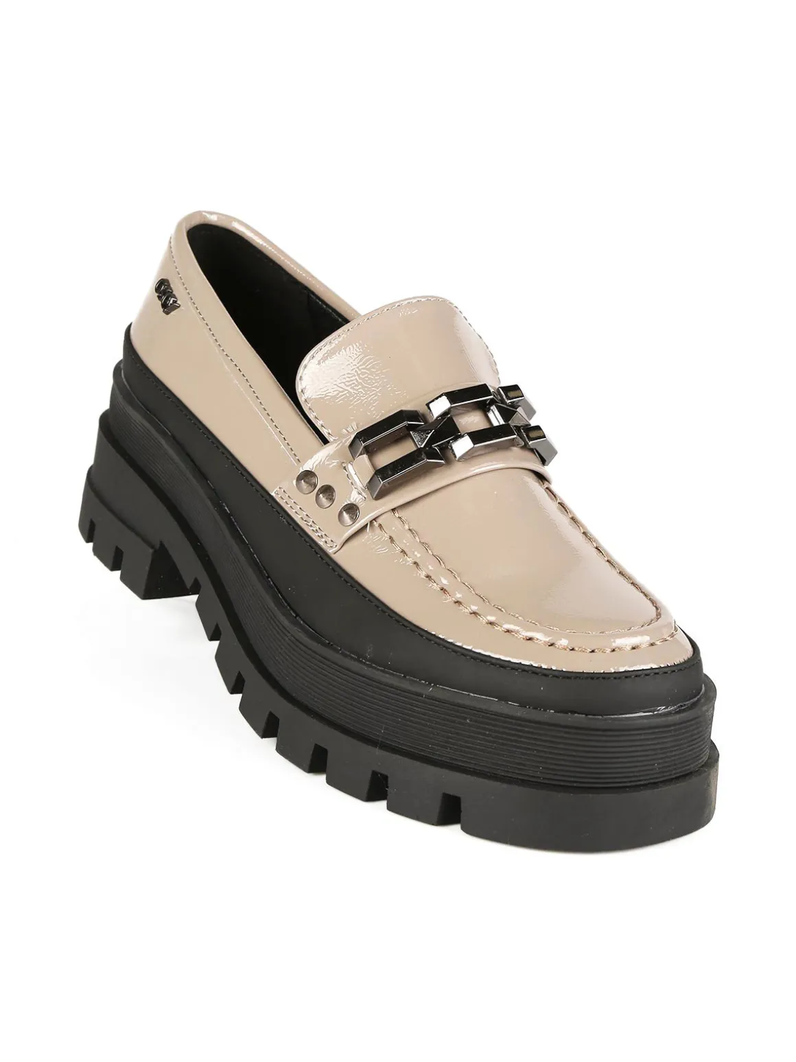 Osey Mocassini donna in vernice con platform