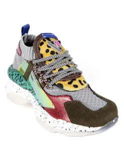 Osey Sneakers donna multicolor con zeppa