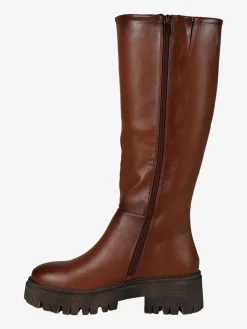 Osey Stivale alto donna con tacco e plateau