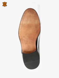 Paolo Galli Made In Italy Francesine stringate in pelle da uomo