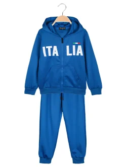 Paris Completo tuta da bambino 2 pezzi con cappuccio e zip