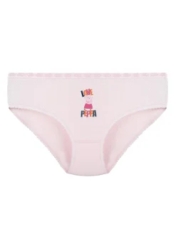 Peppa Pig Tris di slip da bambina in cotone