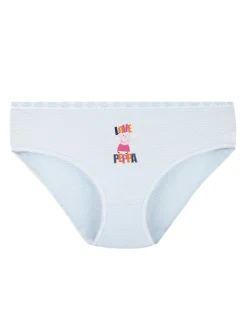 Peppa Pig Tris di slip da bambina in cotone